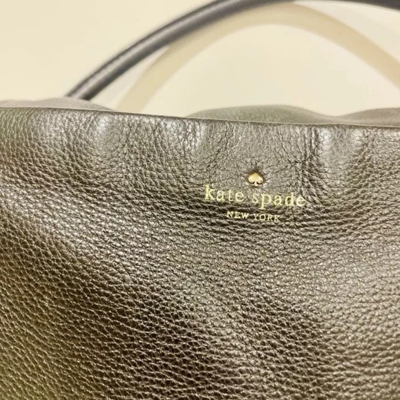 Vintage Kate spade new york Jackson Blk Leather shoulder bag - Picture 2 of 10